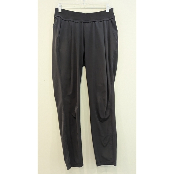 Athleta Interlude Lounge Ankle Pants in Charcoal Size 4 - Picture 1 of 6